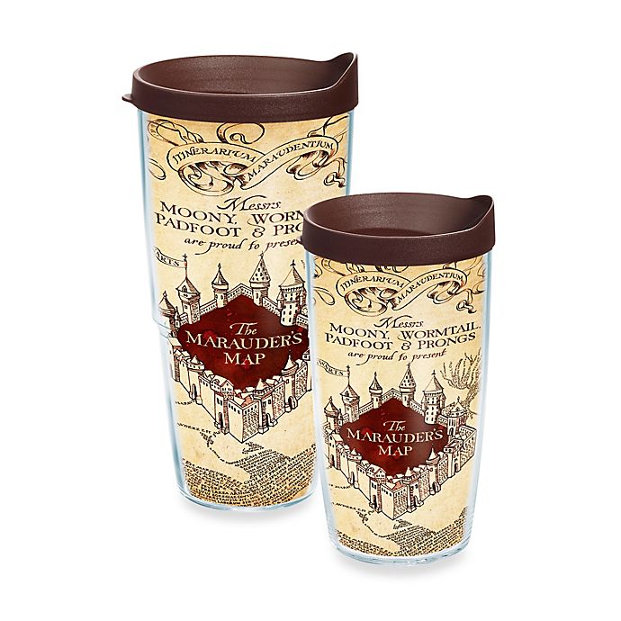 Tervis Stainless Steel Tumbler Harry Potter 20 oz The Marauder's Map 
