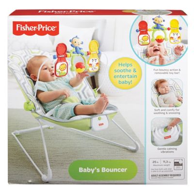 fisher price baby girl bouncer