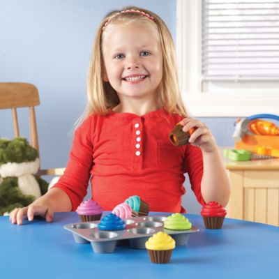 learning resources shape sorting cupcakes