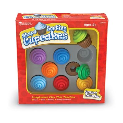 cupcake shape sorter