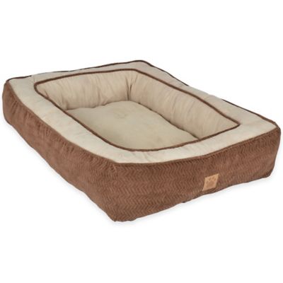 Gusset Low Bumper Polyester Floor Pillow Pet Bed - Bed Bath & Beyond
