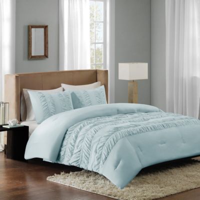 Regency Height Deanna Ruched Comforter Set - Bed Bath & Beyond