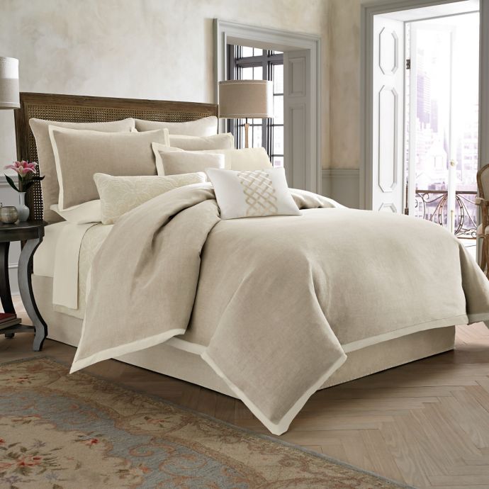 Wamsutta® Collection Luxury ItalianMade Salerno Duvet Cover in Linen