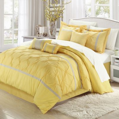 Buy Chic Home Valde Rose 8-Piece King Comforter Set in ...