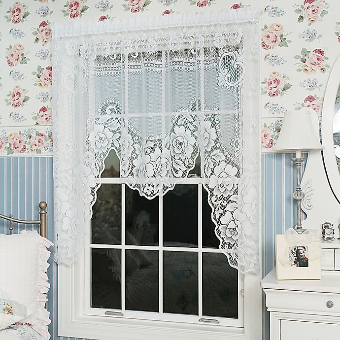 Heritage Lace® Victorian Rose Window Swag