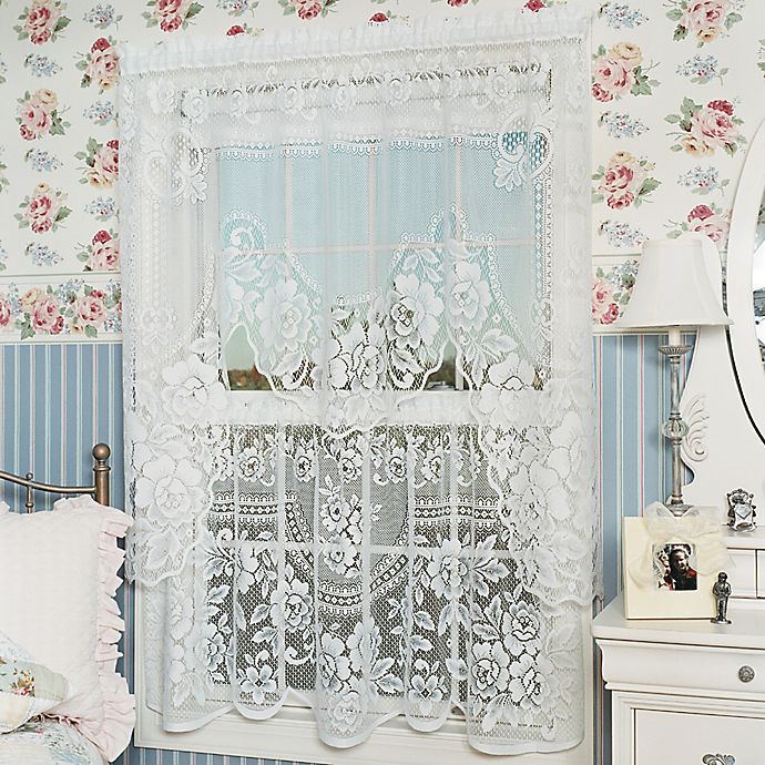Heritage Lace® Victorian Rose 30-Inch Window Curtain Tier