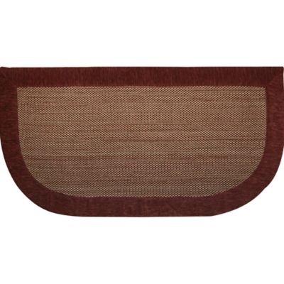 Buy Ridgewood Slice 39.3-Inch x 19.6-Inch Kitchen Mat in Burgundy from  Bed Bath & Beyond