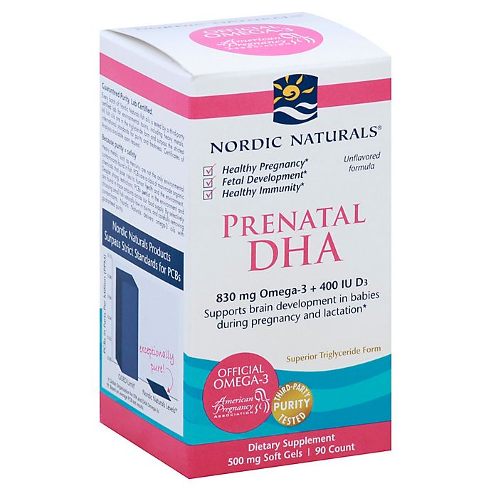 Nordic Naturals® 90-Count Prenatal DHA Vitamins