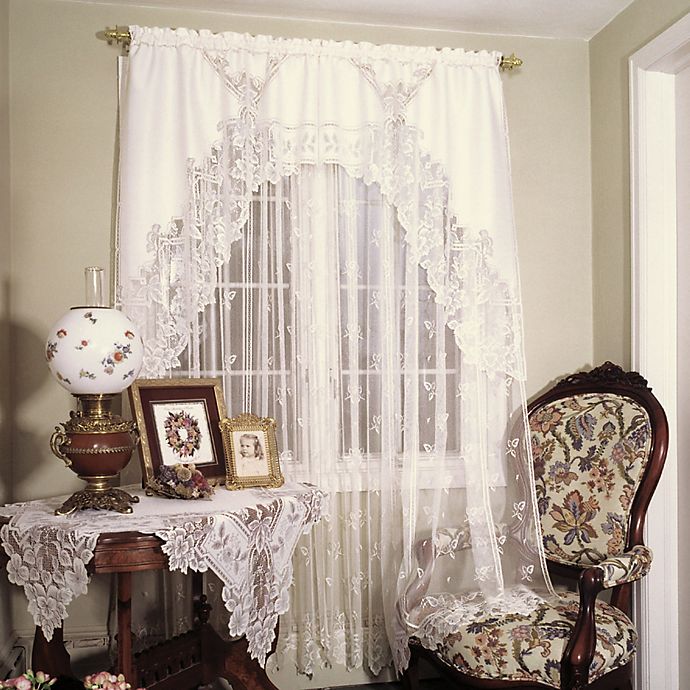 Heritage Lace® Heirloom Window Swag Pair