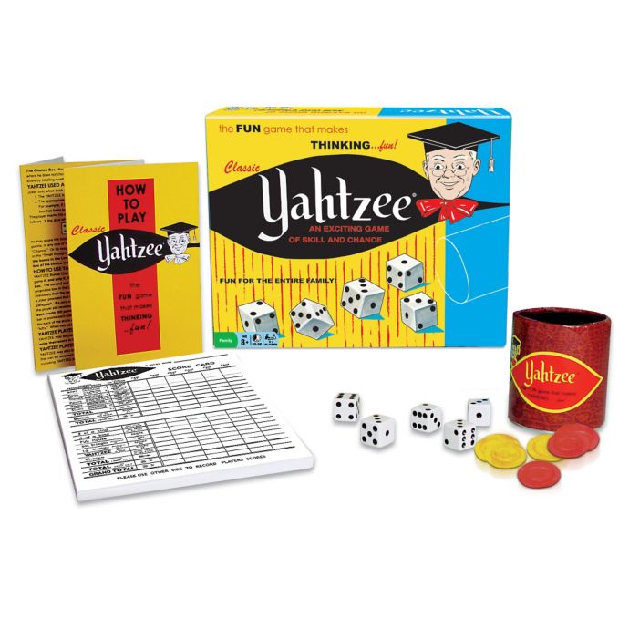 Classic Yahtzee Bed Bath Beyond