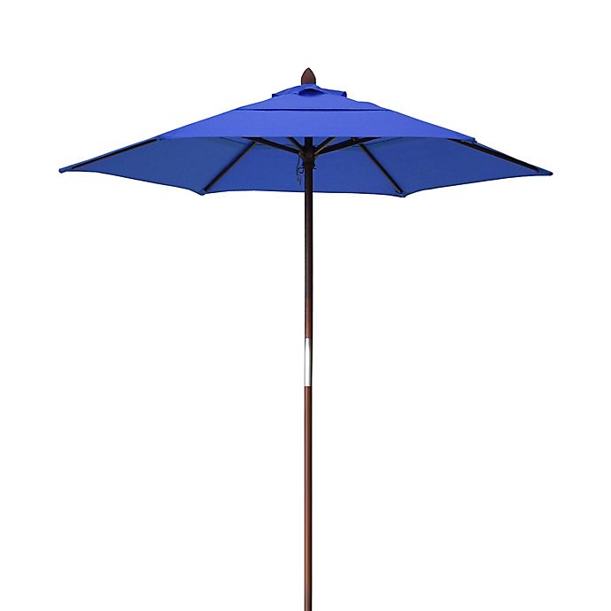 Resort 7 3/4-Foot Wood Beach Umbrella