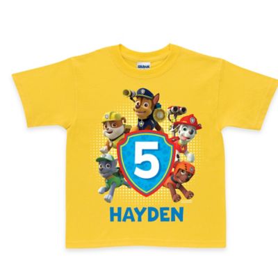first birthday paw patrol shirt