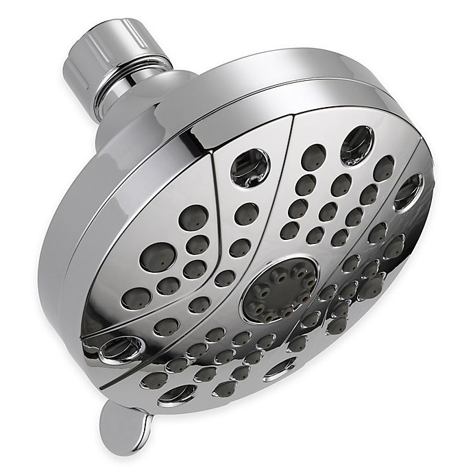 Delta 5 H2Okinetic Hydrafall Showerhead with Dove Deep Moisture Body Wash in Chrome