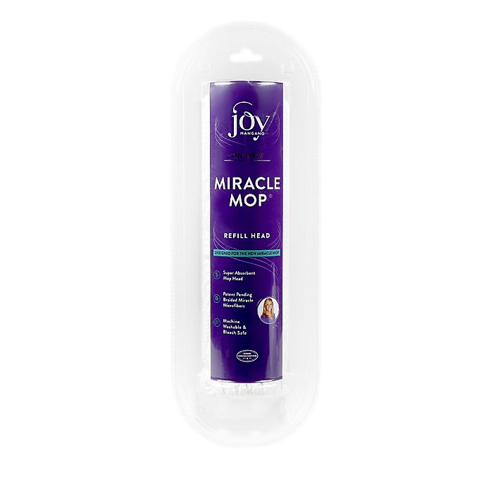 3 Joy Mangano The New Miracle Mop Refill Replacement Head & FREE SHIPPING 