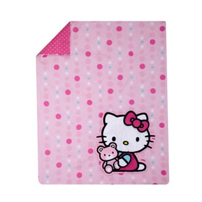 hello kitty baby crib set