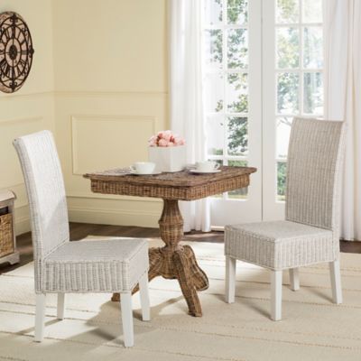 Safavieh Arjun Wicker Dining Chairs (Set of 2) - Bed Bath & Beyond