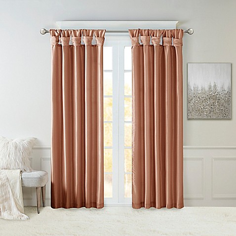 Curtains Ideas curtains madison wi : Madison Park Emilia Twist Tab Window Curtain Panel - Bed Bath & Beyond