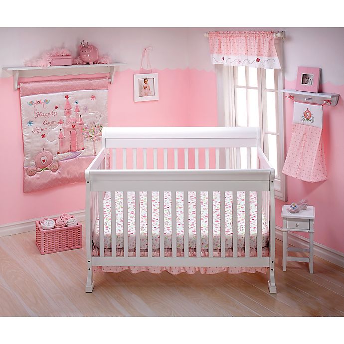 Ever After 3 Piece Crib Bedding Set, Disney Princess Nursery Furniture