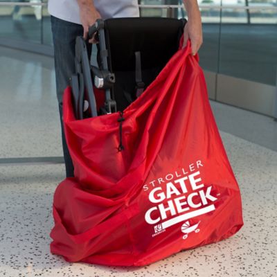 stroller gate check