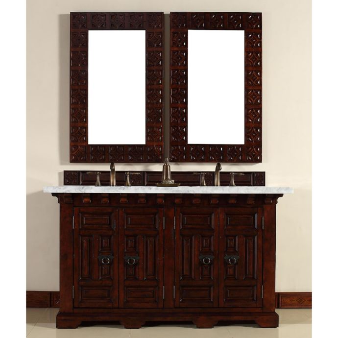 James Martin Furniture Monterey 60Inch Double Vanity with Countertop