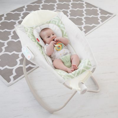 fisher price deluxe newborn auto rock n play