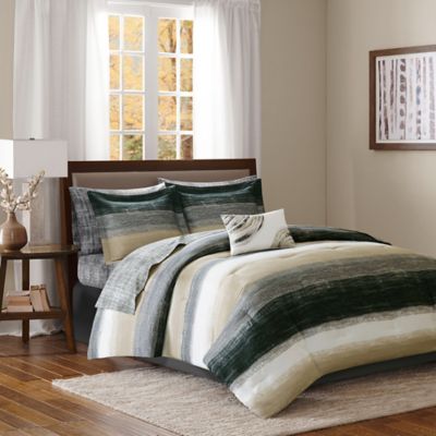 madison park essentials saben complete comforter set taup