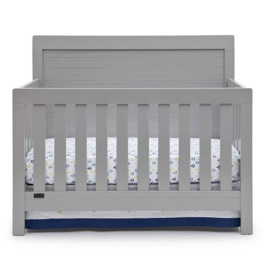 Simmons Kids Slumbertime Rowen 4 In 1 Convertible Crib In Grey Bed Bath Beyond