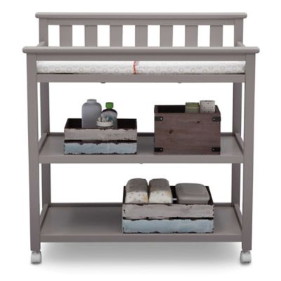 delta changing table grey