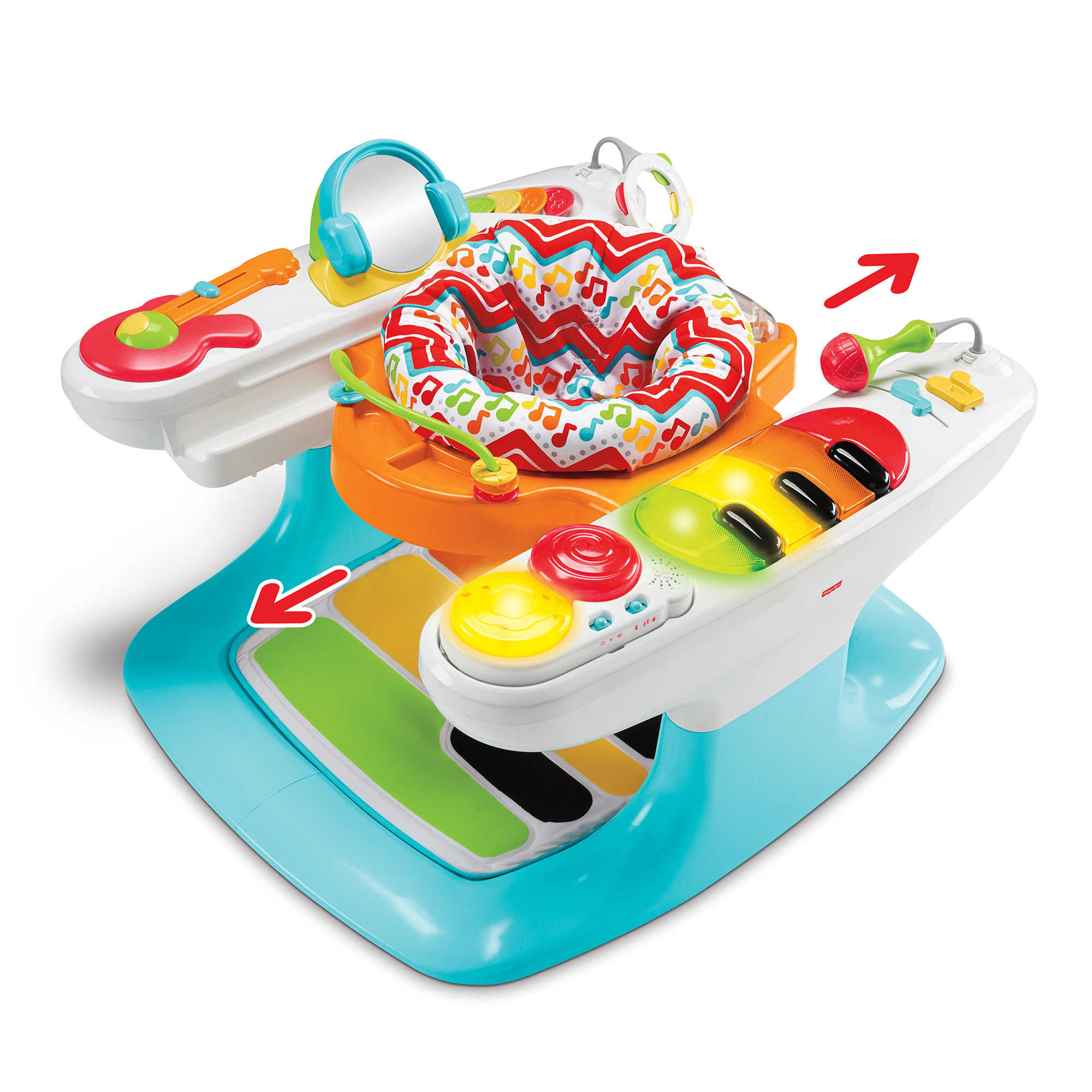 Fisher Price Entertainer 4 in 1 Step n Play Piano Activity Seat