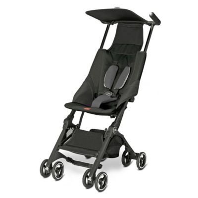 GB Pockit Stroller in Monument Black 