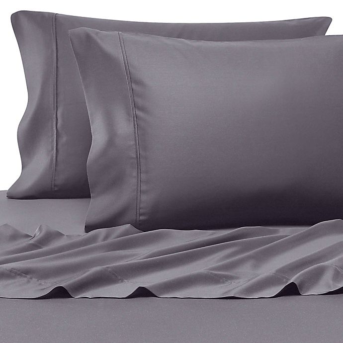 Pure Beech® 100% Modal® Sateen 400-Thread-Count Queen Sheet Set in Grey