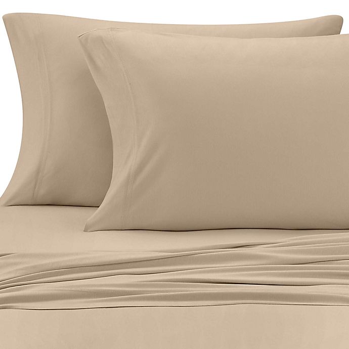 Pure Beech® Jersey Knit Modal Twin Sheet Set in Taupe