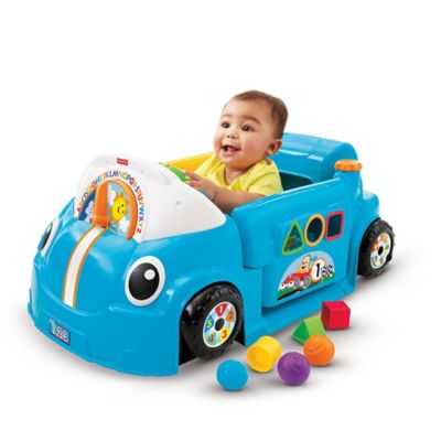 fisher price laugh and learn smart stages crawl around car blue