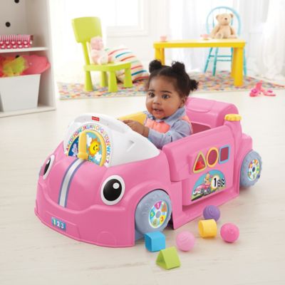 fisher price laugh and learn crawl around car blue