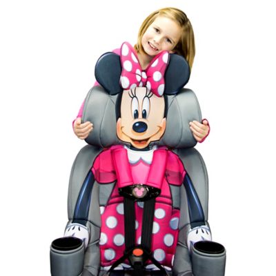 kidsembrace disney minnie mouse combination harness booster car seat