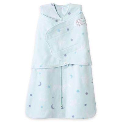 HALO&reg; SleepSack&reg; Stars Multi-Way Adjustable Fleece Swaddle in Mint