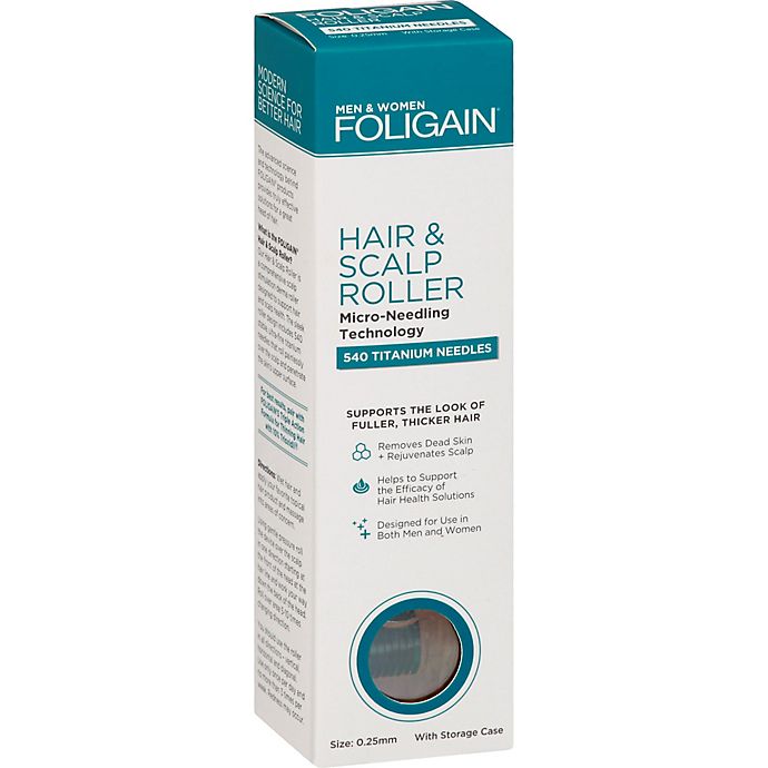 Foligain® Hair & Scalp Roller with 540 Titanium Needles