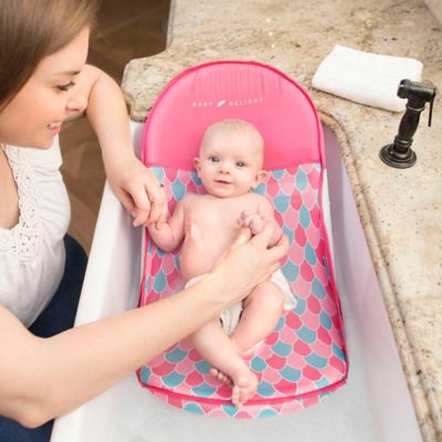 baby delight cushy nest lite bather