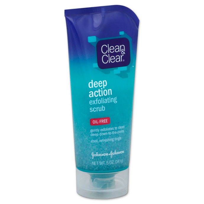 Скраб 5. Clean Clear скраб. Clean and Clear Deep Action. Clean and Clear exfoliate. Deep Scrub.