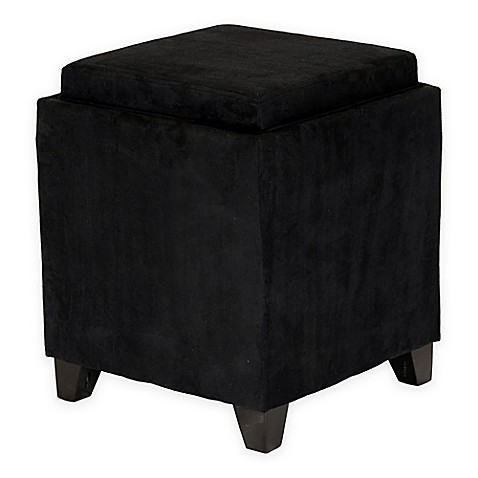 Buy Orlando Microfiber Storage Ottoman in Black from Bed Bath \u0026 Beyond Buy Orlando Microfiber Storage Ottoman in Black from Bed Bath \u0026 Beyond