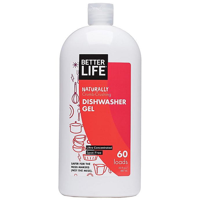Better Life® Naturally Crumb-Crushing 30 oz. Unscented Dishwasher Gel