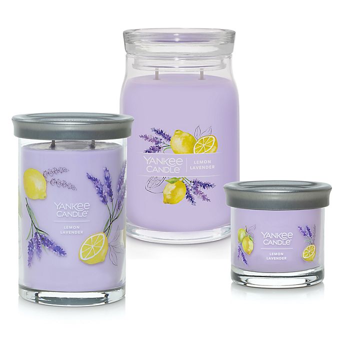 Yankee Candle LAVENDER VANILLA SCENT 7oz Small Tumbler Candles Set of 2 NEW TAG 