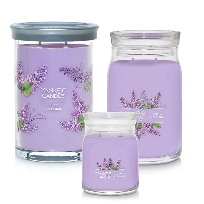 Yankee Candle® Lilac Blossoms Signature Collection Candle Collection