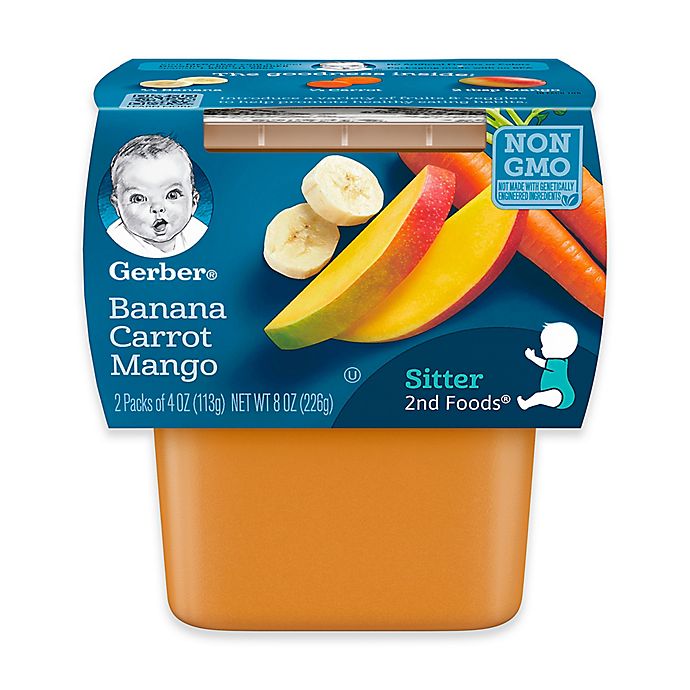 Gerber® 2nd Foods® 2-Pack 4 oz. Banana Carrot Mango