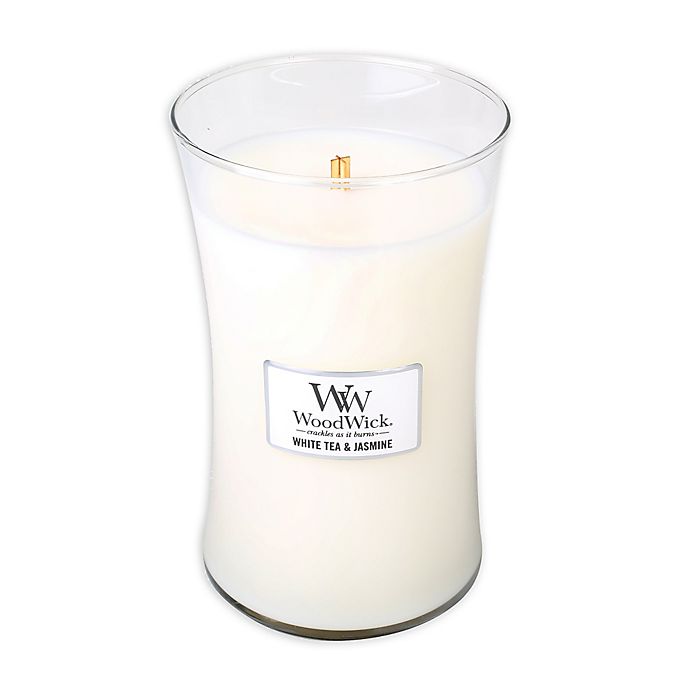 WoodWick® White Tea & Jasmine 22 oz. Jar Candle