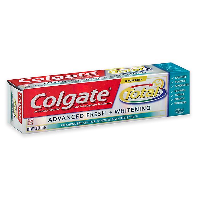 Colgate Total® 5.8 oz. Advanced Fresh and Whitening Gel Toothpaste