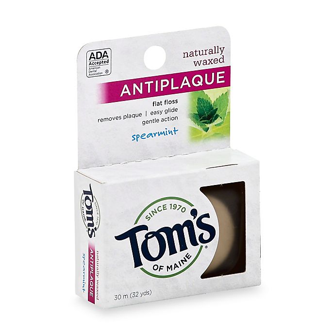 Tom's of Maine 32 Yards Antiplaque Flat Floss in Spearmint