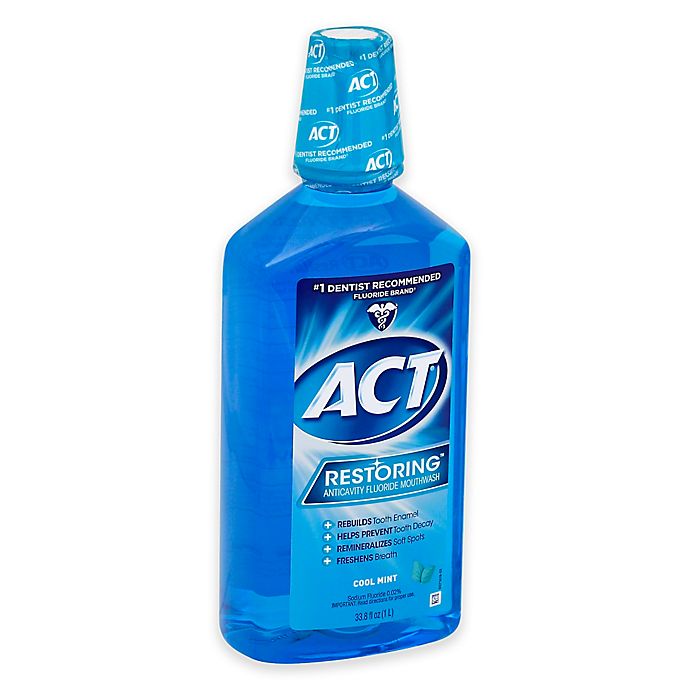 ACT® Restoring 33.8 oz.  Mouthwash in Cool Mint