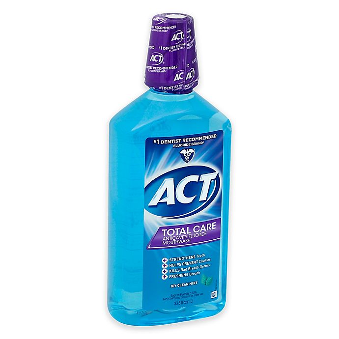ACT® Total Care 33.8 oz. Anticavity Fluoride Mouthwash in Icy Clean Mint