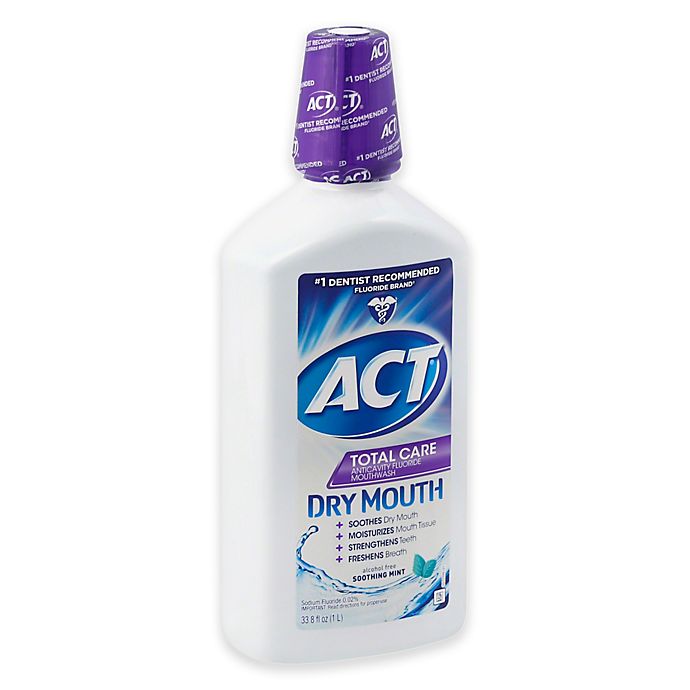 ACT® 33.8 oz. Total Care Dry Mouth Anticavity Mouthwash in Mint